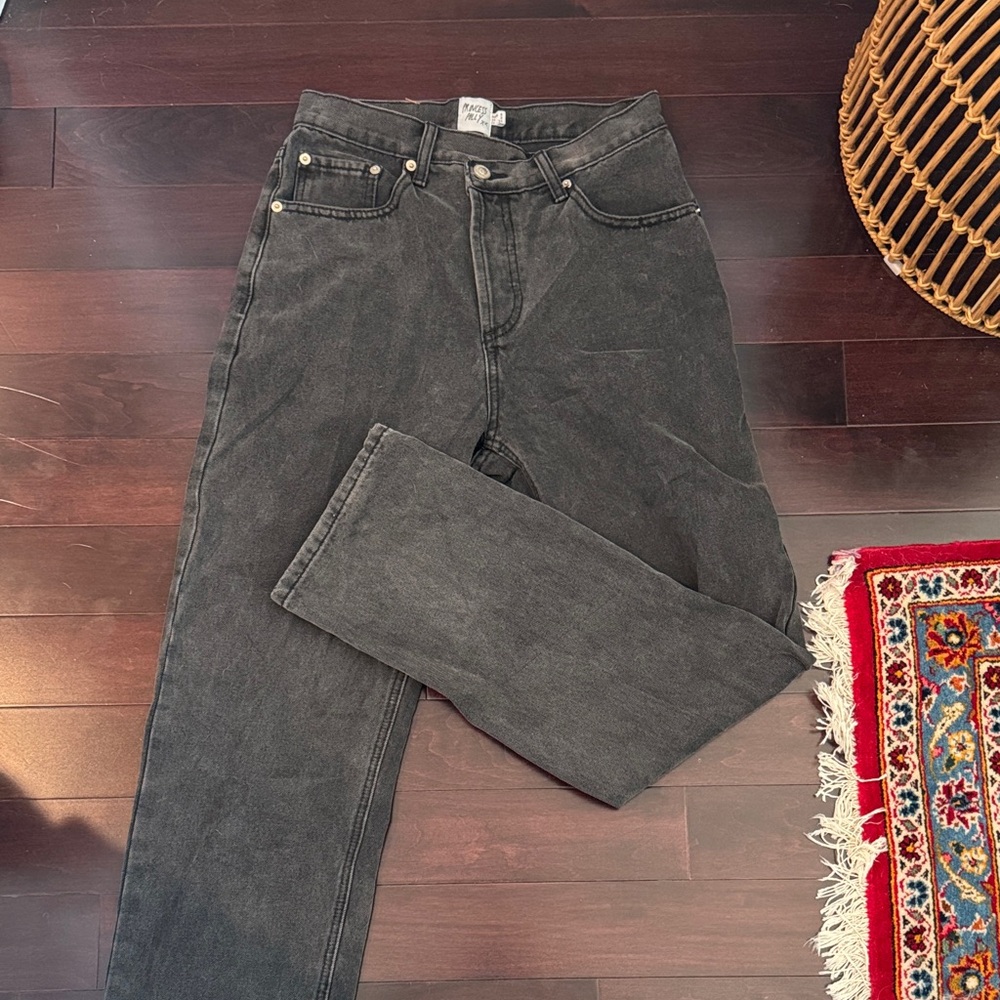 Princess Polly Charcoal Denim Pants
